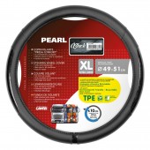 ΚΑΛΥΜΜΑ ΤΙΜΟΝΙΟΥ ΦΟΡΤΗΓΟΥ PEARL BLACK ΔΕΡΜΑΤΙΝΗ ΜΑΥΡΟ (XL) 49-51cm ΟΙΚΟΛΟΓΙΚΟ ΚΑΙ ΑΟΣΜΟ Διάμετρος 49-51 cm americat.gr