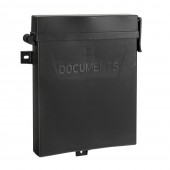 ΟΡΘΟΓΩΝΙΟ ΚΟΥΤΙ ΦΥΛΑΞΗΣ-ΘΗΚΗ ΕΓΓΡΑΦΩΝ (330χ65mm) ECO-LINE ΣΕ ΜΑΥΡΟ ΧΡΩΜΑ LAMPA - 1 ΤΕΜ. Στήριξη Εγγράφων americat.gr