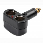 ΑΝΤΑΠΤΟΡΑΣ ΑΝΑΠΤΗΡΑ ΔΙΠΛΟΣ AD-2 12/24V 15A ΜΕ ΦΩΣ ΕΝΔΕΙΞΗΣ LED Φις Αναπτήρα americat.gr