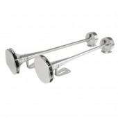 ΚΟΡΝΑ ΔΙΠΛΗ ΠΝΕΥΜΑΤΙΚΗ 118dB 24V 58+64cm ΜΕ ΒΑΣΕΙΣ ΣΤΗΡΙΞΗΣ Κόρνες americat.gr