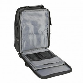 ΤΣΑΝΤΑ ΠΛΑΤΗΣ BACK PACK ZAINO BK-01 ΣΕ ΜΑΥΡΟ ΧΡΩΜΑ 32x45x22cm - 1 τεμ. Organizers americat.gr