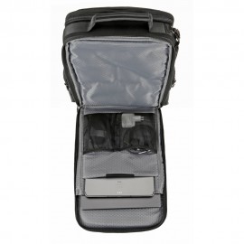 ΤΣΑΝΤΑ ΠΛΑΤΗΣ BACK PACK ZAINO BK-01 ΣΕ ΜΑΥΡΟ ΧΡΩΜΑ 32x45x22cm - 1 τεμ. Organizers americat.gr