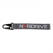 ΜΠΡΕΛΟΚ ΚΑΡΑΜΠΙΝΕΡ ΜΕ LOGO NORDRIVE ΣΕ ΓΚΡΙ ΣΚΟΥΡΟ ΧΡΩΜΑ 1ΤΕΜ. Μπρελόκ americat.gr