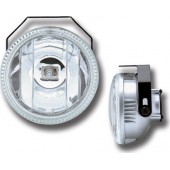 LA-V95 Στρογγυλοί Προβολείς Ομίχλης Αυτοκινήτου LED Universal με Μπλε Φωτισμό - 2τεμ Διάφορα Φώτα americat.gr