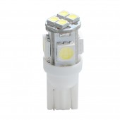 T10 W5W 12V W2,1x9,5d LED 4xSMD5050+4xSMD3528 ΛΕΥΚΟ (ΚΑΡΦΩΤΟ ΑΚΑΛΥΚΟ) BLISTER 2ΤΕΜ. M-TECH Χωρίς Κάλυκα americat.gr