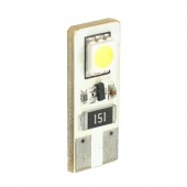 T10 W5W 12V W2,1x9,5d LED 2xSMD5050 ΛΕΥΚΟ (ΚΑΡΦΩΤΟ CAN-BUS) BLISTER 2ΤΕΜ. M-TECH Χωρίς Κάλυκα americat.gr