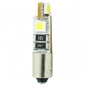 T4W 12V 0,64W BA9s (ΜΙΝΙΟΝ) LED 4xSMD5050 CAN-BUS ΛΕΥΚΟ BLISTER 2ΤΕΜ. M-TECH Με Κάλυκα americat.gr