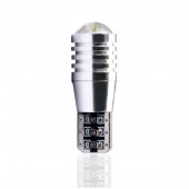 T10 W5W 12V W2,1x9,5d LED 1xSMD3535 ΛΕΥΚΟ (ΚΑΡΦΩΤΟ CAN-BUS) BLISTER 2ΤΕΜ. M-TECH Χωρίς Κάλυκα americat.gr
