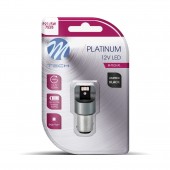 P21/5W 12/24V BAY15d 6xSMD3020 CAN-BUS ΚΟΚΚΙΝΟ LIMITED BLACK BLISTER M-TECH - 1 ΤΕΜ Με Κάλυκα americat.gr