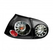 ΠΙΣΙΝΑ ΦΑΝΑΡΙΑ VW GOLF 5 2003+ BLACK LED ΜΑΥΡΟ - 2 ΤΕΜΑΧΙΑ VW americat.gr