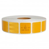 ΤΑΙΝΙΑ ΑΝΑΚΛΑΣΤΙΚΗ ΚΙΤΡΙΝΗ ΑΥΤΟΚΟΛΛΗΤΗ ΔΙΑΚΕΚΟΜΜΕΝΗ REFLEXALLEN PREMIUM VERSION 50mmX50m Ανακλαστήρες americat.gr