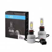 P13W LED SET C6 9-32V 6.500K 10.000lm 4 X 10W ΛΑΜΠΑ ΜΕ COB EPISTAR 1021 LED ΚΑΙ ΑΝΕΜΙΣΤΗΡΑΚΙ M-TECH - 2 ΤΕΜ. Λάμπες americat.gr