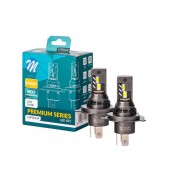 ΛΑΜΠEΣ LED H4 12V 6.000K 35W 4.000lm LED CANBUS CSP3570 PRΕΜΙUM SMART SERIES M-TECH - 2 ΤΕΜ. Λάμπες americat.gr