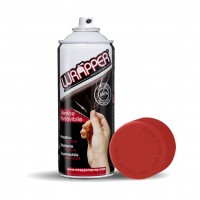 ΠΡΟΣΤΑΤΕΥΤΙΚΟ ΦΙΛΜ ΣΕ ΣΠΡΕΙ WRAPPER RAL 3000 FLAME RED 400 ml (ΚΟΚΚΙΝΟ ΧΡΩΜΑ) Χρωματιστά Spray americat.gr