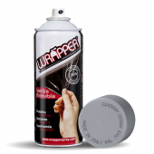 ΦΙΛΜ ΣΕ ΣΠΡΕΥ WRAPPER RAL COLOURS ΓΚΡΙ ΑΣΗΜΙ 400ml – 1 ΤΕΜ. Χημικά Επισκευής americat.gr