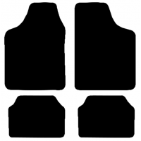Race Axion - Πατάκια Για Επιβατικά Αυτοκίνητα τύπου Type B υλικό Μοκέτα χρώμα Black - 4 τεμ. (MAT.B7002-RX) Πατάκια Hμι-Συμβατά americat.gr