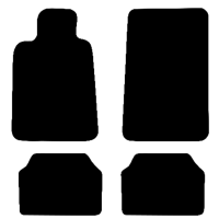 Race Axion - Πατάκια Για Επιβατικά Αυτοκίνητα τύπου Type E υλικό Μοκέτα χρώμα Black - 4 τεμ. (MAT.E7005-RX) Πατάκια Hμι-Συμβατά americat.gr