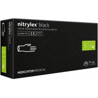 Amio - ΓΑΝΤΙΑ ΝΙΤΡΙΛΙΟΥ MERCATOR NITRYLEX BASIC ΣΕ ΜΑΥΡΟ ΧΡΩΜΑ SMALL (S) - 100 τεμ. (MER13229/AM) Γάντια Εργασίας americat.gr