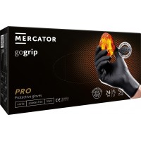 Amio - ΓΑΝΤΙΑ ΝΙΤΡΙΛΙΟΥ MERCATOR GOGRIP ΣΕ ΜΑΥΡΟ ΧΡΩΜΑ X-LARGE (XL) - 50 ΤΕΜ. (MER20312/AM) ΥΓΕΙΑ americat.gr