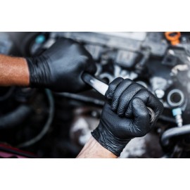 Amio - ΓΑΝΤΙΑ ΝΙΤΡΙΛΙΟΥ MERCATOR GOGRIP ΣΕ ΜΑΥΡΟ ΧΡΩΜΑ X-LARGE (XL) - 50 ΤΕΜ. (MER20312/AM) ΥΓΕΙΑ americat.gr