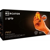 Amio - ΓΑΝΤΙΑ ΝΙΤΡΙΛΙΟΥ MERCATOR GOGRIP ΣΕ ΠΟΡΤΟΚΑΛΙ ΧΡΩΜΑ MEDIUM (M) - 50 ΤΕΜ. (MER20335/AM) ΥΓΕΙΑ americat.gr