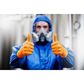 Amio - ΓΑΝΤΙΑ ΝΙΤΡΙΛΙΟΥ MERCATOR GOGRIP ΣΕ ΠΟΡΤΟΚΑΛΙ ΧΡΩΜΑ MEDIUM (M) - 50 ΤΕΜ. (MER20335/AM) ΥΓΕΙΑ americat.gr