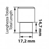 Μπουλόνια Ασφαλείας 12x1,5 15/35mm (21) ίσια ULTRA HIGHT SECURITY J030 Αντικλεπτικά Μπουλόνια americat.gr