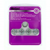Lampa - Παξιμάδια Ασφαλείας 14x1.5 Κωνικά Τύπου G060 Μήκος 22.7mm 19 Για Τροχούς Αυτοκινήτου – 1 σετ (L.MG24018SU) Αντικλεπτικά Μπουλόνια americat.gr