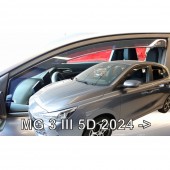 ΑΝΕΜΟΘΡΑΥΣΤΕΣ ΓΙΑ MG MG3 III 5D 2024+ ΣΕΤ ΑΥΤΟΚΙΝΗΤΟΥ ΑΠΟ ΕΥΚΑΜΠΤΟ ΦΙΜΕ ΠΛΑΣΤΙΚΟ HEKO - 4 ΤΕΜ ΑΝΕΜΟΘΡΑΥΣΤΕΣ americat.gr