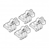 ΑΚΡΑ ΓΙΑ ΜΠΑΡΕΣ NORDRIVE ΓΙΑ TOYOTA COROLLA VERSO 01/02-03/04 KIT Άκρα για Μπάρες americat.gr
