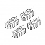 ΑΚΡΑ ΓΙΑ ΜΠΑΡΕΣ NORDRIVE ΓΙΑ FIAT MULTIPLA 11/98-12/10 KIT Άκρα για Μπάρες americat.gr