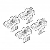 ΑΚΡΑ ΓΙΑ ΜΠΑΡΕΣ NORDRIVE ΓΙΑ HONDA HR-V 3D/5D 01/99-12/05 KIT Άκρα για Μπάρες americat.gr
