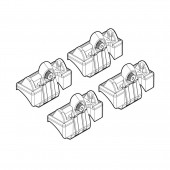 ΑΚΡΑ ΓΙΑ ΜΠΑΡΕΣ NORDRIVE ΓΙΑ VW POLO 3D/5D 11/01-08/09 KIT Άκρα για Μπάρες americat.gr