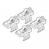 ΑΚΡΑ ΓΙΑ ΜΠΑΡΕΣ NORDRIVE ΓΙΑ BMW ΣΕΙΡΑ 5 E60 07/03-12/09 KIT Άκρα για Μπάρες americat.gr