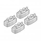 ΑΚΡΑ ΓΙΑ ΜΠΑΡΕΣ NORDRIVE ΓΙΑ OPEL ASTRA H 04/04-10/09 -GTC 04/05-08/11 KIT Άκρα για Μπάρες americat.gr