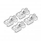 ΑΚΡΑ ΓΙΑ ΜΠΑΡΕΣ NORDRIVE ΓΙΑ VOLVO S40 01/04+ KIT Άκρα για Μπάρες americat.gr