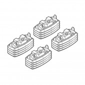 ΑΚΡΑ ΓΙΑ ΜΠΑΡΕΣ NORDRIVE ΓΙΑ FORD FOCUS 3D/5D 02/05-02/11 KIT Άκρα για Μπάρες americat.gr