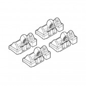 ΑΚΡΑ ΓΙΑ ΜΠΑΡΕΣ NORDRIVE ΓΙΑ HYUNDAI GETZ 5D 06/02-03/08 KIT Άκρα για Μπάρες americat.gr