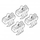 ΑΚΡΑ ΓΙΑ ΜΠΑΡΕΣ NORDRIVE ΓΙΑ RENAULT CLIO 5D 11/12+ KIT Άκρα για Μπάρες americat.gr