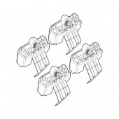 ΑΚΡΑ ΓΙΑ ΜΠΑΡΕΣ NORDRIVE ΓΙΑ OPEL INSIGNIA 02/09+ KIT Άκρα για Μπάρες americat.gr