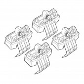 ΑΚΡΑ ΓΙΑ ΜΠΑΡΕΣ NORDRIVE ΓΙΑ CITROEN C4 11/10+ KIT Άκρα για Μπάρες americat.gr