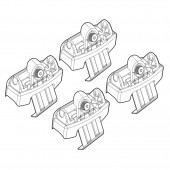 ΑΚΡΑ ΓΙΑ ΜΠΑΡΕΣ NORDRIVE ΓΙΑ HYUNDAI ix20 11/10+ KIT Άκρα για Μπάρες americat.gr