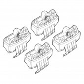 ΑΚΡΑ ΓΙΑ ΜΠΑΡΕΣ NORDRIVE ΓΙΑ TOYOTA RAV4 03/13+ KIT Άκρα για Μπάρες americat.gr