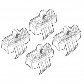 ΑΚΡΑ ΓΙΑ ΜΠΑΡΕΣ NORDRIVE ΓΙΑ FIAT FREEMONT 05/11+ KIT Άκρα για Μπάρες americat.gr