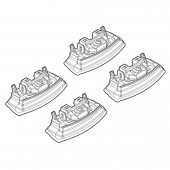 ΑΚΡΑ ΓΙΑ ΜΠΑΡΕΣ NORDRIVE ΓΙΑ KIA CEED 05/12+ KIT Άκρα για Μπάρες americat.gr