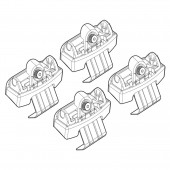 ΑΚΡΑ ΓΙΑ ΜΠΑΡΕΣ NORDRIVE ΓΙΑ RENAULT ESPACE 05/15+ KIT Άκρα για Μπάρες americat.gr