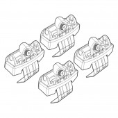 ΑΚΡΑ ΓΙΑ ΜΠΑΡΕΣ NORDRIVE ΓΙΑ FIAT TIPO 4/5D 12/15+ KIT Άκρα για Μπάρες americat.gr