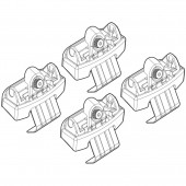 ΑΚΡΑ ΓΙΑ ΜΠΑΡΕΣ NORDRIVE ΓΙΑ FORD S-MAX 10/15+ KIT Άκρα για Μπάρες americat.gr