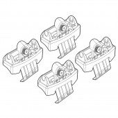 ΑΚΡΑ ΓΙΑ ΜΠΑΡΕΣ NORDRIVE ΓΙΑ HONDA CR-V 10/12+ KIT Άκρα για Μπάρες americat.gr