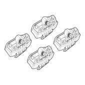 ΑΚΡΑ ΓΙΑ ΜΠΑΡΕΣ NORDRIVE ΓΙΑ KIA RIO 2017+ KIT Άκρα για Μπάρες americat.gr